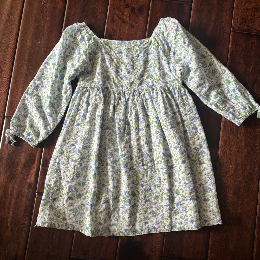 Chelsea & Violet Blue and Green Floral dress